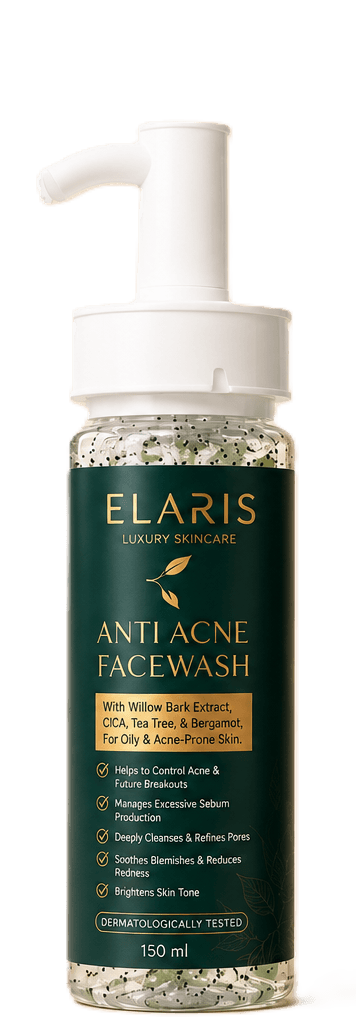 Elaris Anti Acne Facewash bottle